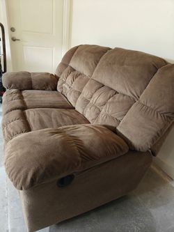 Brown Recliner Couch
