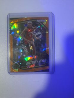 Brittney Sykes orange refractor panini Prizm