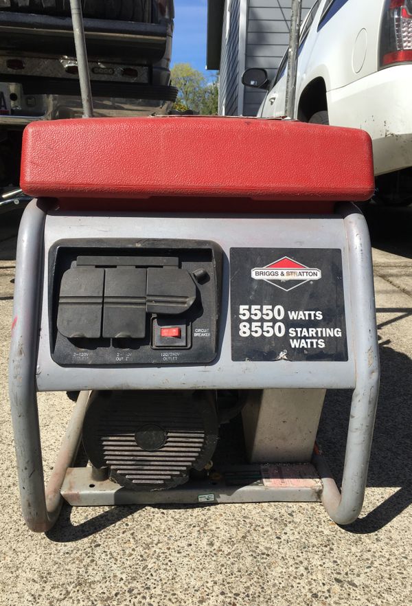 Briggs and Stratton 5550 watt generator for Sale in Salem, OR OfferUp