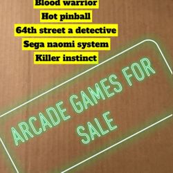 Jamma Arcade Video Game Pcb Boards For Sale-tested And Working 