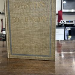 Webster’s Dictionary  Second Edition 
