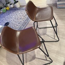 Set Of Two Barstools 