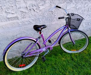Women's infinity Lahaina 26" Beach Cruiser bike bicicleta basket