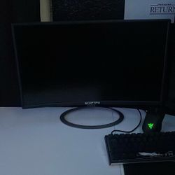 Scepter 24 Inch Curved Gaming Monitor 75hz