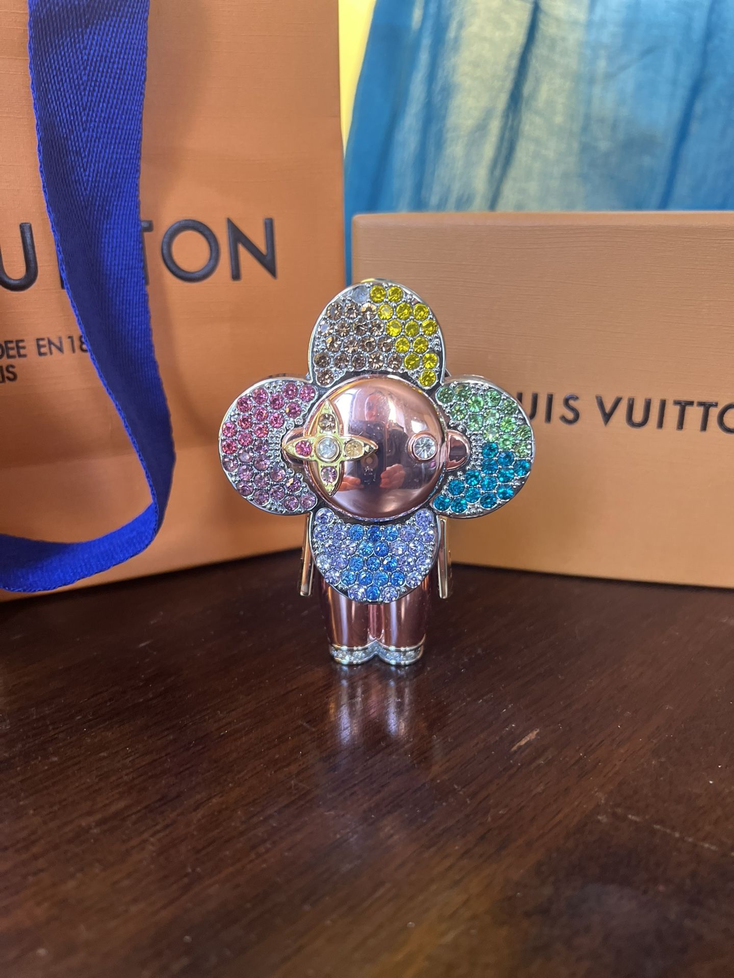 Louis Vuitton Monogram World Tour Keychain