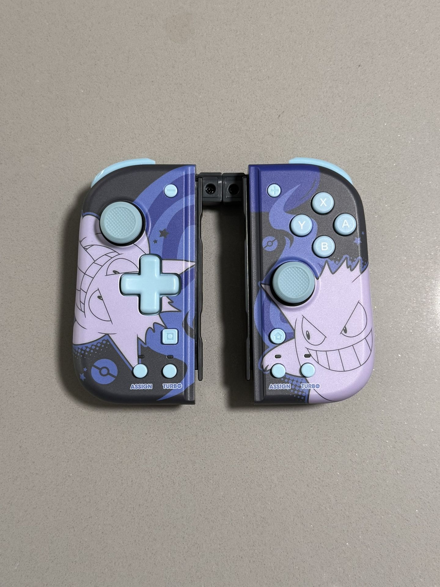 Pokemon Gengar Joycons - Hori Split Pad - Nintendo Switch
