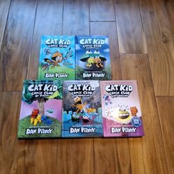 Cat Kid Comic Club All Novels By Dav (Dave) Pilkey
