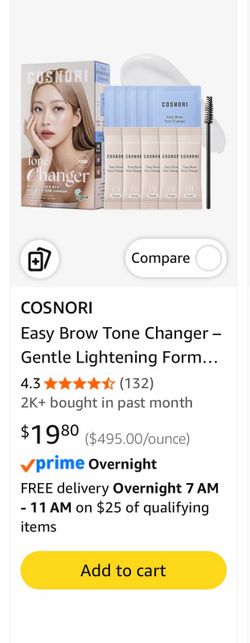 Easy Eyebrow Bleaching Kit -No.1 Korean Beauty COSNORI Product