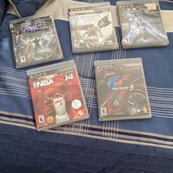 5 Used PS3 Games