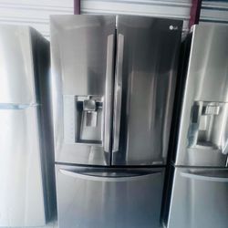 Dark Stainless Steel Bottom Freezer 