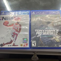 PS4 PS4 GAMES $$30For Both. 