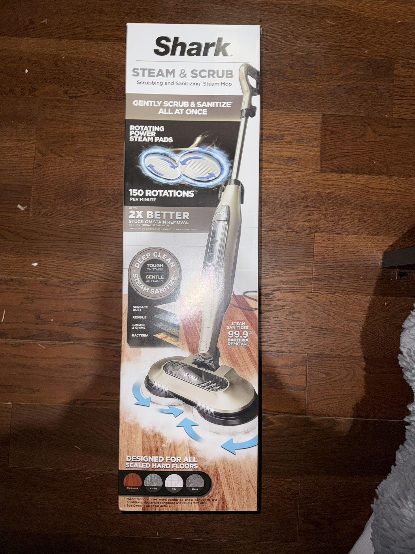Shark Steam & Scrub Steam Mop – Brand New