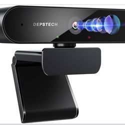New DEPSTECH Webcam with Microphone, 2K QHD USB