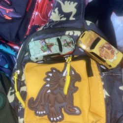 $15 Each Small Kids Cross Body With 2 Pull Back Cars 