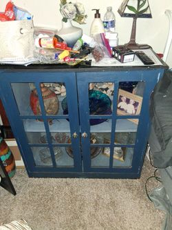 Glass door hutch ?