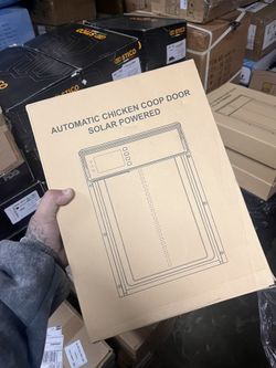 Solar Powered Chicken Coop Doors