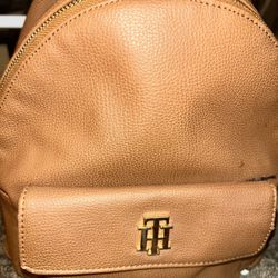 Tommy Hilfiger Backpack Light Brown 