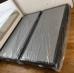 Split Box Spring Set Still in Plastic