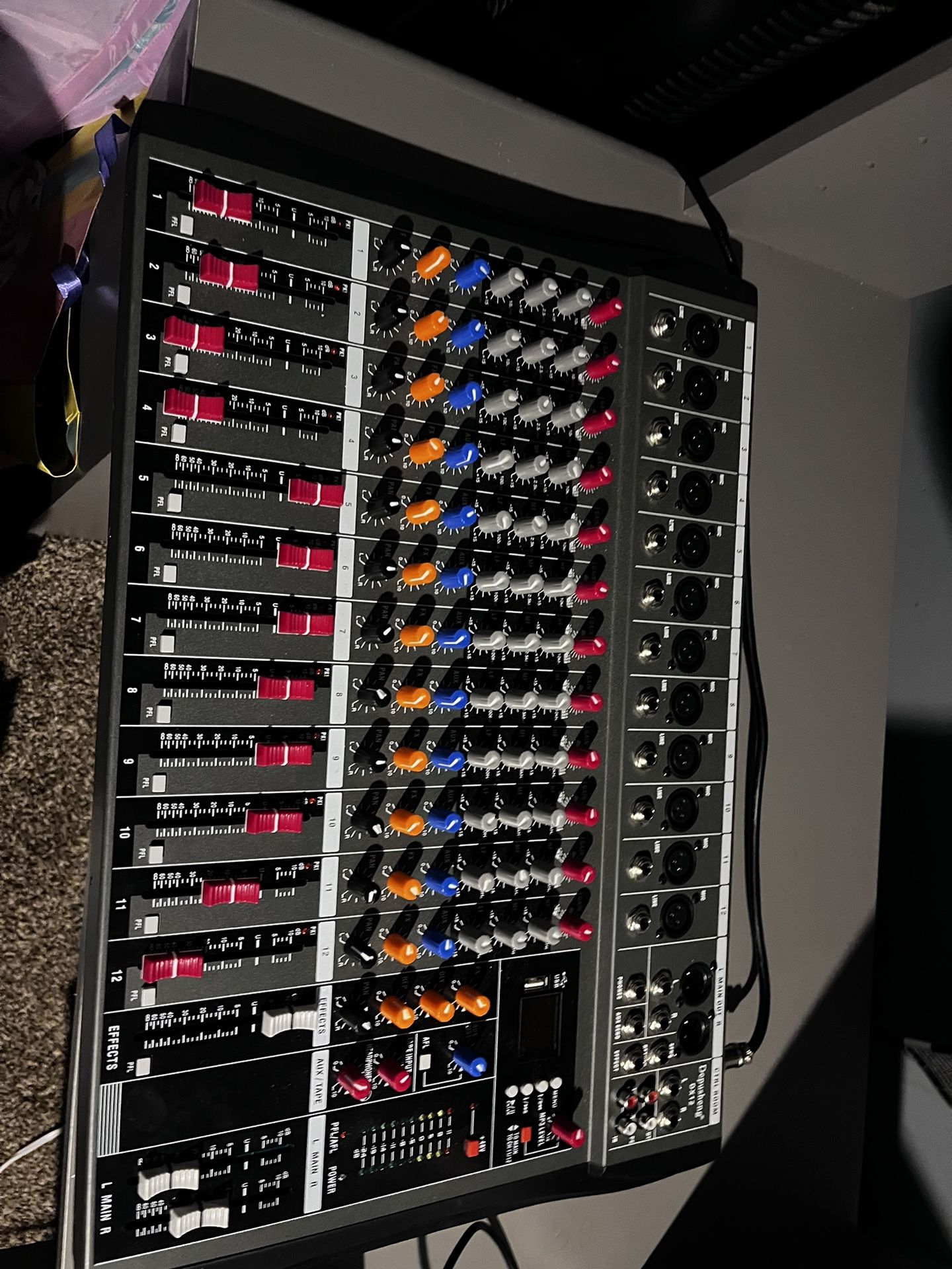 12  Channel Mixer 