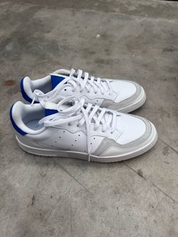 adidas Supercourt 'White Team Royal Blue', US 10