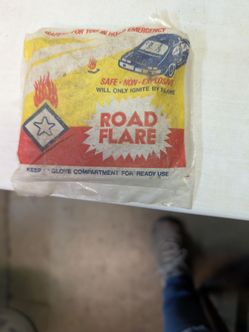 Vintage road flare