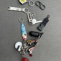 Vintage Keychain Lot 
