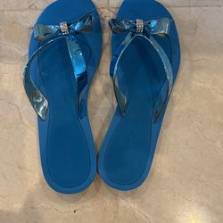 Guess Flip flops Brand New In Blues