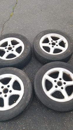 4 wheels 15"