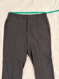 Zanella Dark Gray Dress Pants