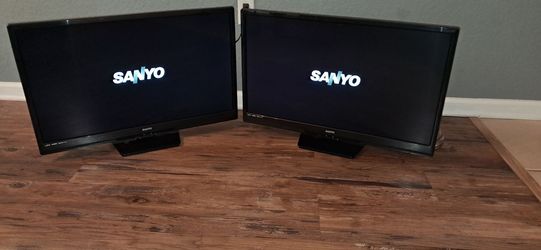 2 sanyo Not smart tv