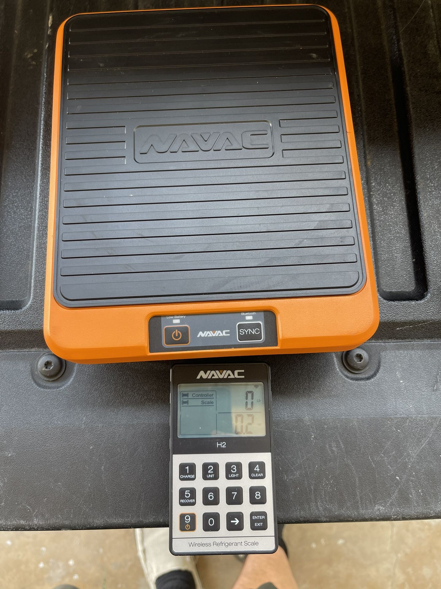 Navac NRS2i01 wireless refrigerant scale