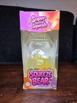 Super Solid Squish Squeeze Bear Stress Relief Toy