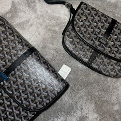 goyard black bm Bag