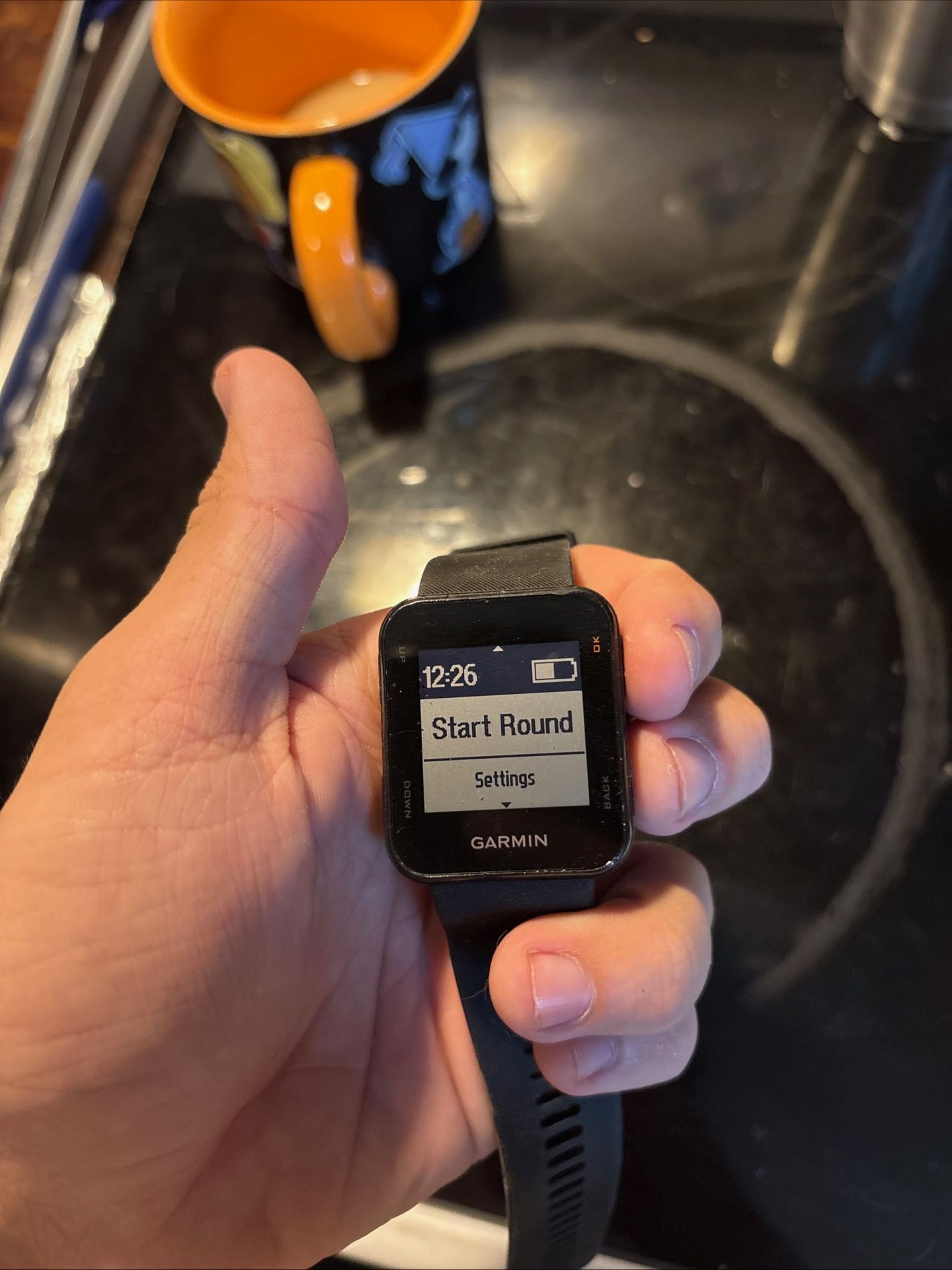 Garmin S10 Black Golf Watch 