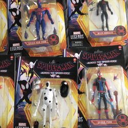 Across The Spider verse Part 1 Marvel Legends Set