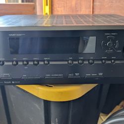 Onkyo Receiver TX-SR504 AV Receiver For Surround Sound With Bose  201 Series Bookshelf Speakers