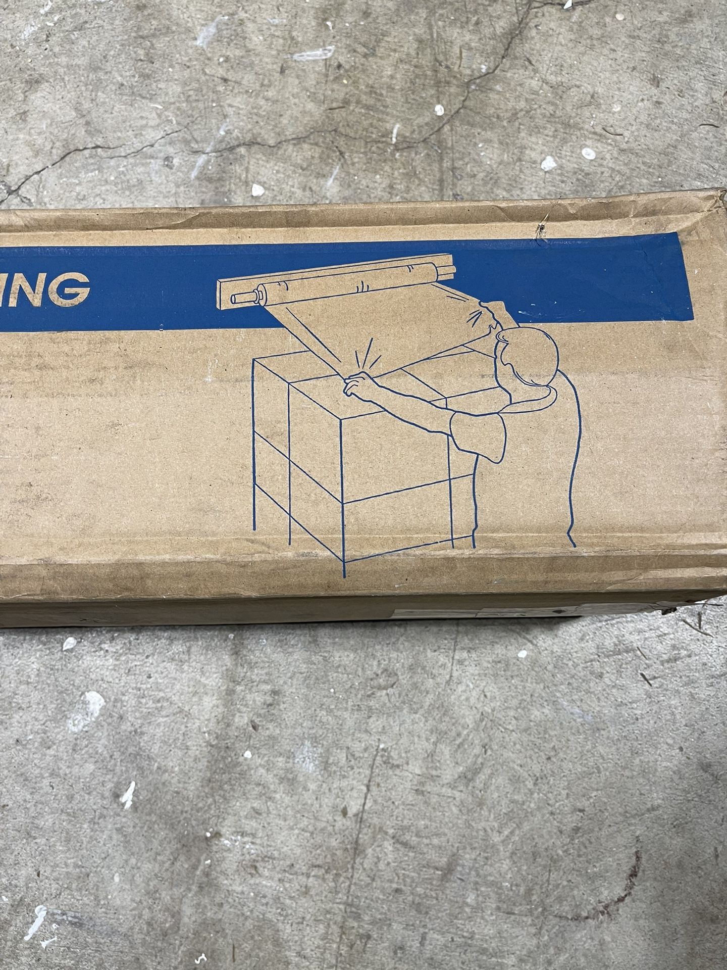 ULINE S-11471 Top Sheeting Plastic Roll