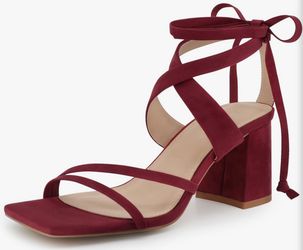 Heels (Maroon Suede)