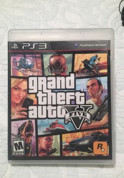 Grand Theft Auto V PS3.