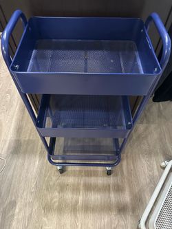 3 tier rolling cart