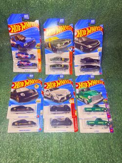 Hot wheels mainline doubles $2 each