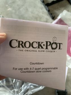 Crock pot mixing unit