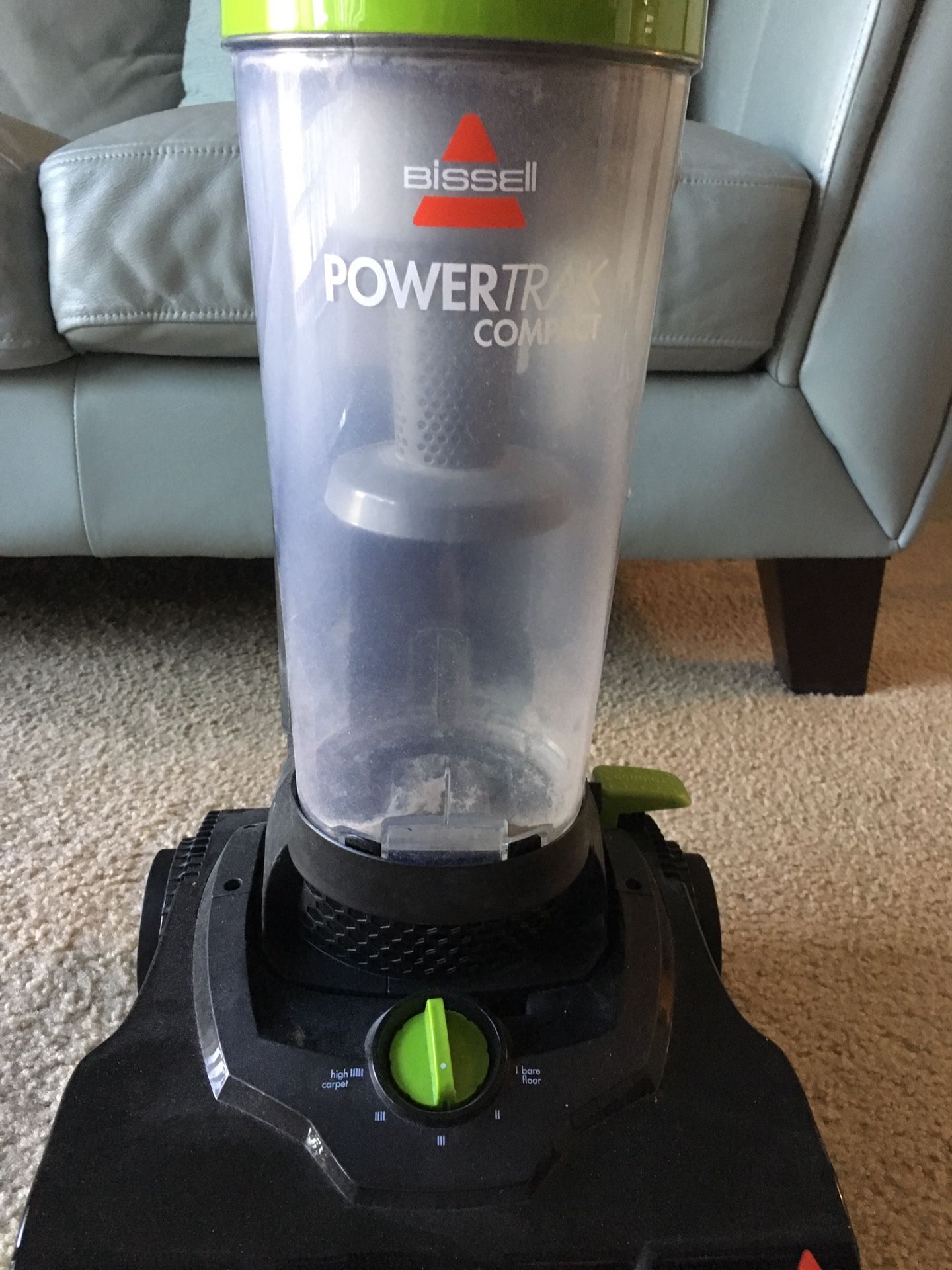 Bissell Power Track Upright Vacuum in Lime