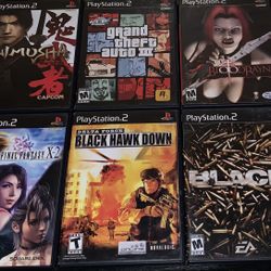 PlayStation 2 Video Games PS2 Great Titles