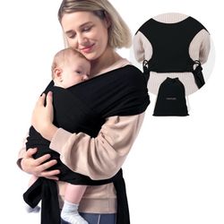 it the Momcozy Store 4.2 out of 5 stars (4.2) | 366 Momcozy Baby Wrap Carrier, Adjustable Baby Carriers for Newborn to Toddler 7–44 lb (about 0–36 mon