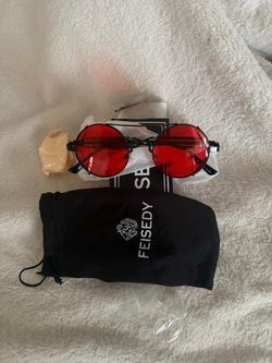Red sunglasses