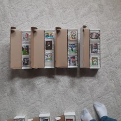 5,400+ Mostly FOOTBALL Cards 80's Thru 2020 Or So/5% UFC-NBA  Stars/Semi-Stars