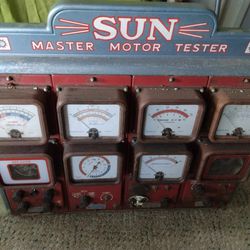 Antique Sun Motor Tester