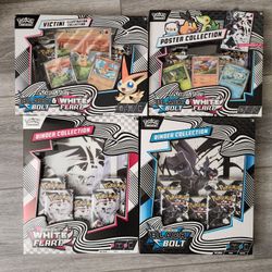 Trading Sealed Pokemon Black Bolt/White Flare