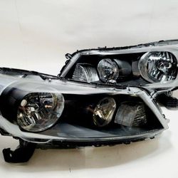 Headlights For 08-12 Honda Accord